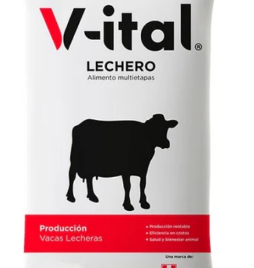 V-ITAL LECHERO ALTA PELLET 18% 25 KG